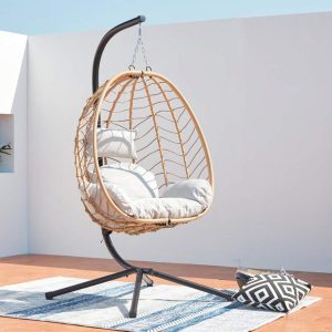 fauteuil suspendu CONCEPT USINE Lima en rotin