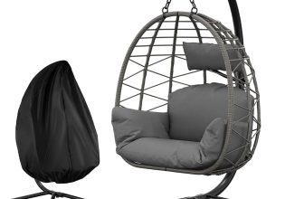 Notre test du fauteuil œuf suspendu GarveeTech en rotin synthétique PE