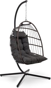 fauteuil œuf suspendu pliable SereneLife