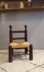 L’histoire du fauteuil en paille