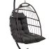 Notre test du fauteuil à bascule XXL LIFERUN en rotin PE