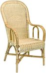 Notre test du fauteuil La Vannerie d’Aujourd’hui en rotin haut dossier