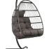 Notre test du fauteuil œuf suspendu GOODS+GADGETS en polyrattan